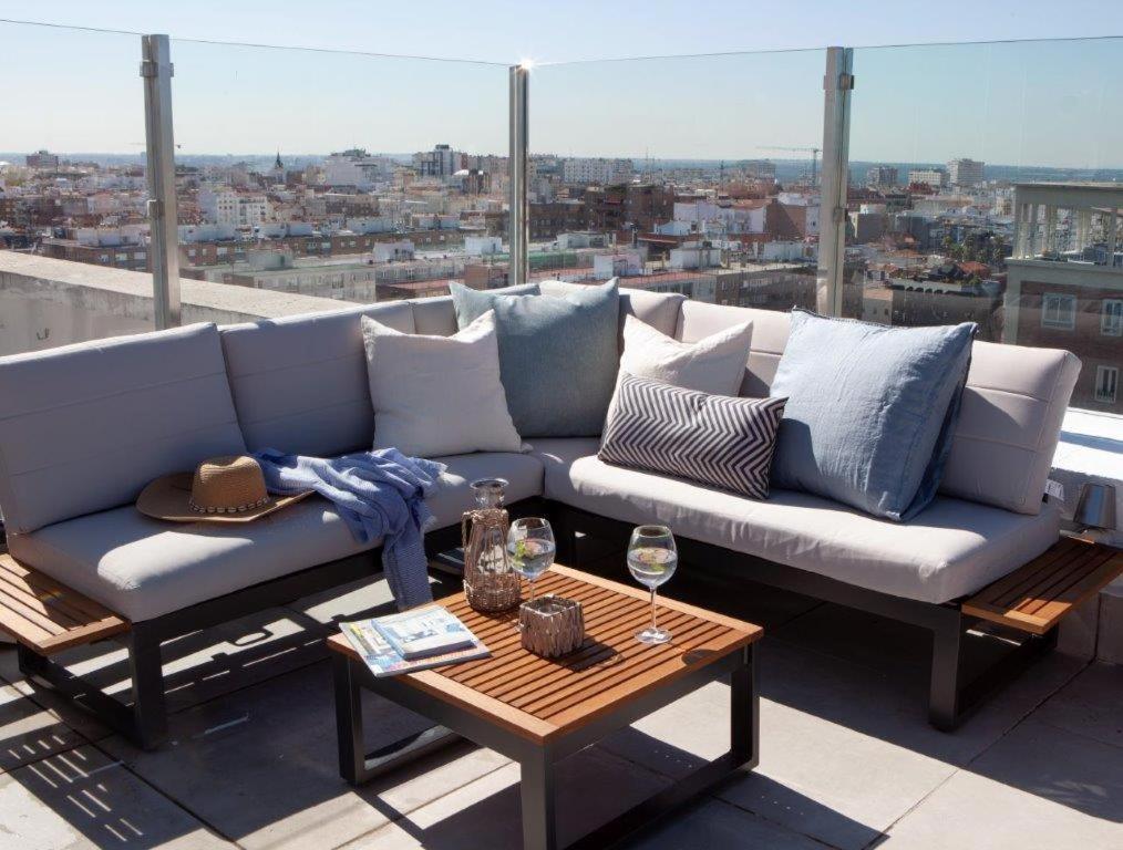 Wishome - Atico Con Espectacular Terraza En Bernabeu Madrid Buitenkant foto