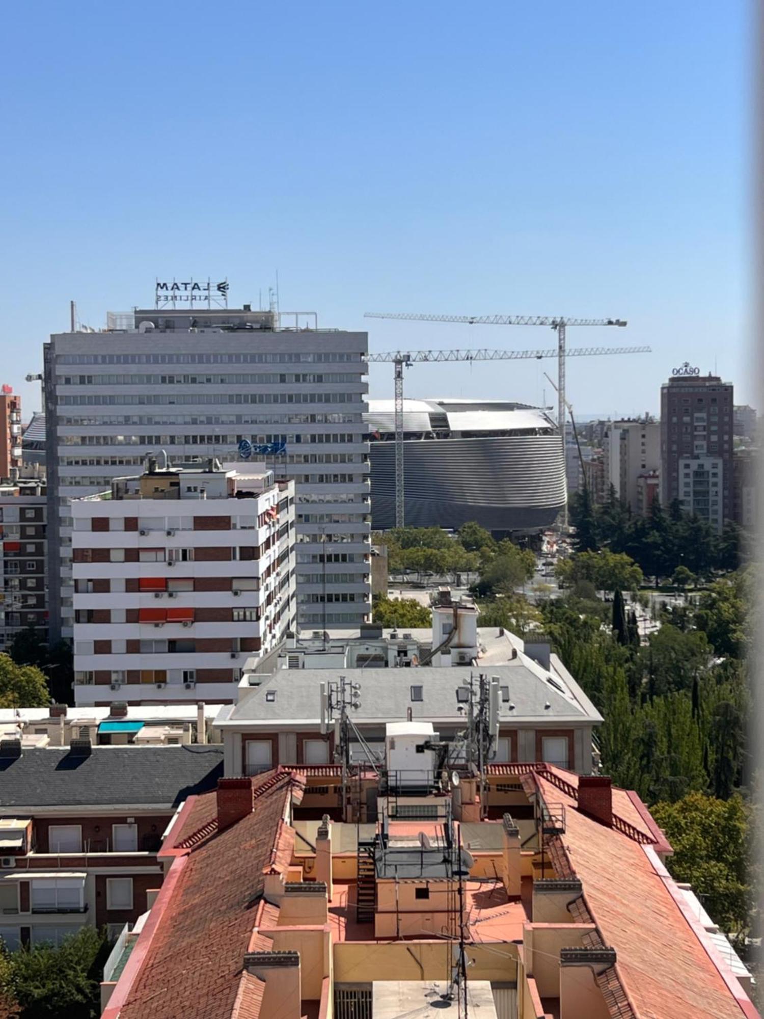 Wishome - Atico Con Espectacular Terraza En Bernabeu Madrid Buitenkant foto